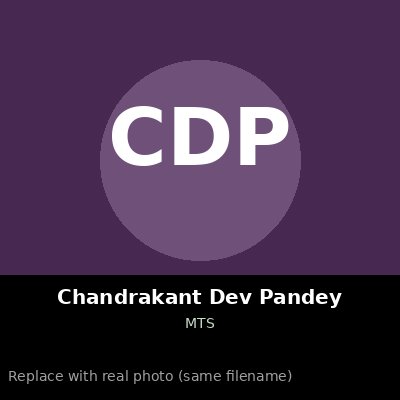 Chandrakant Dev Pandey
